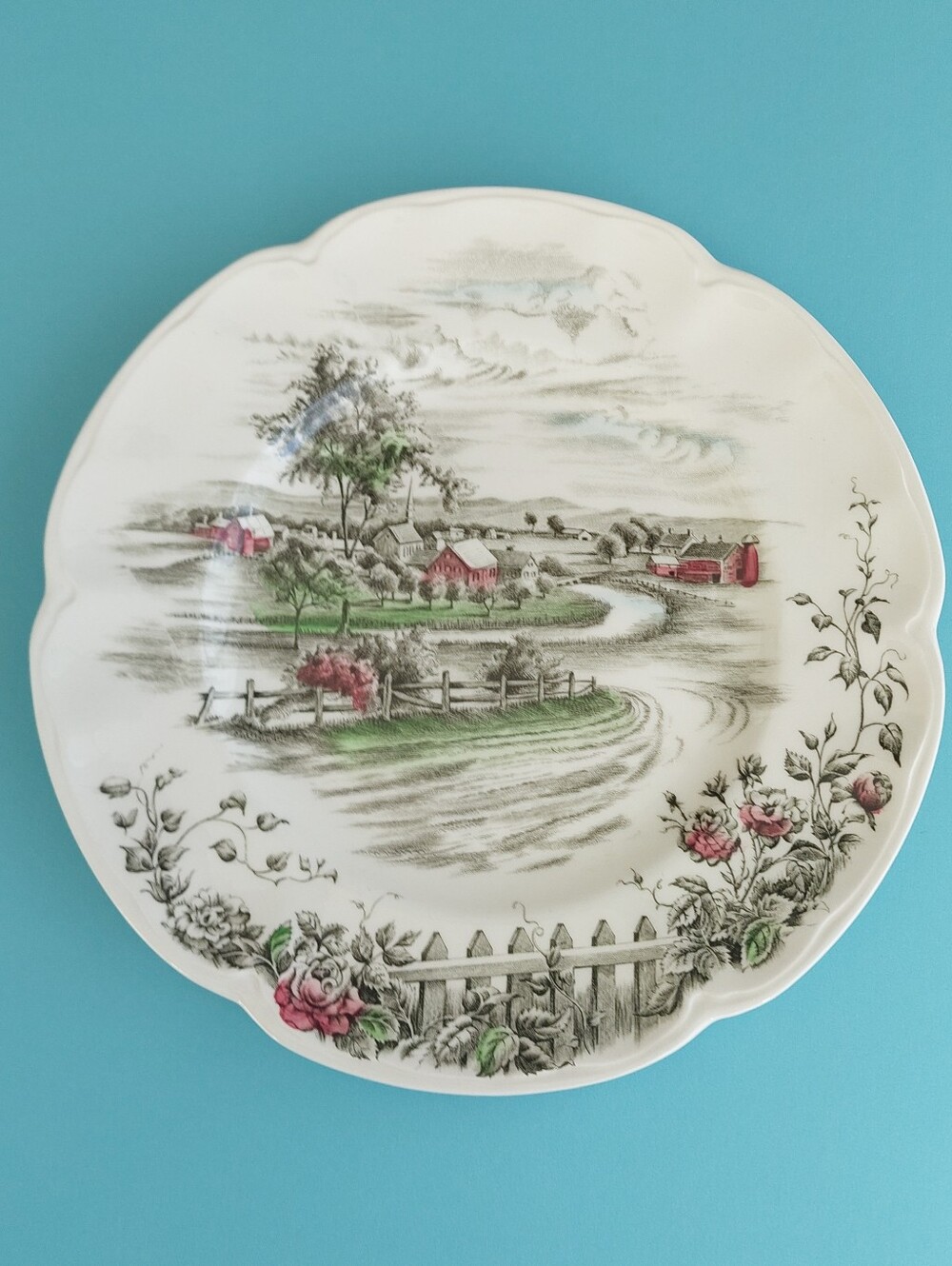 Johnson Brothers The Road Home Dinner Plates Set of 4 Vintage 10” Ironstone